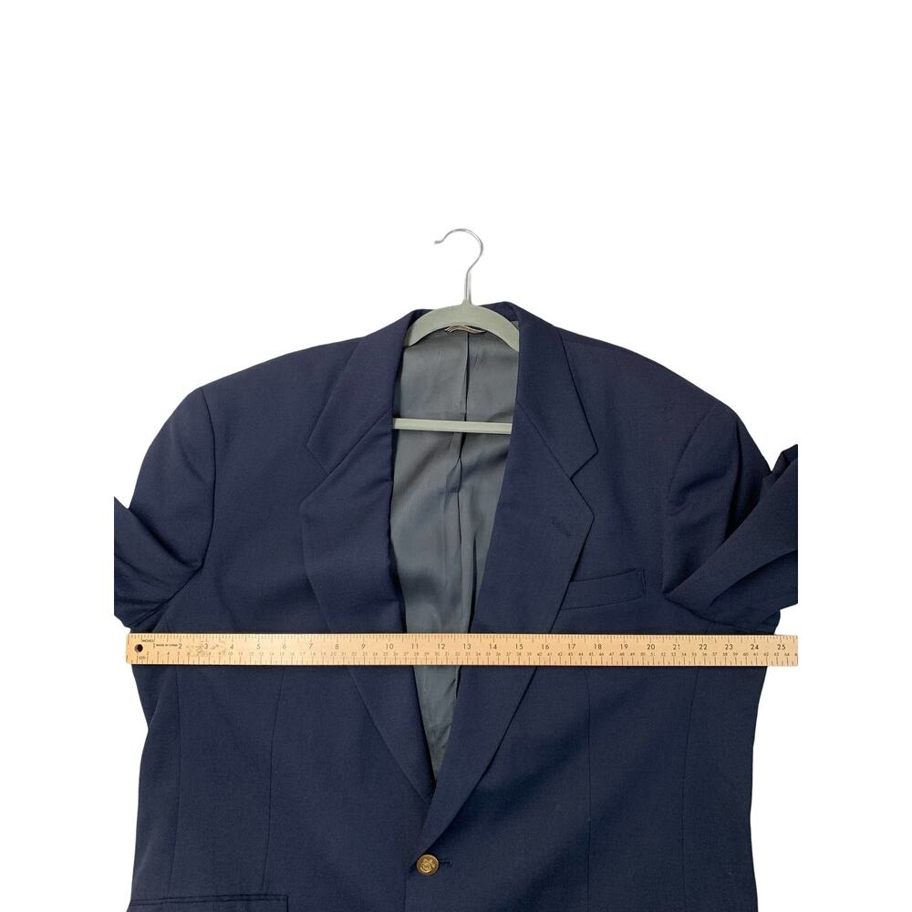 Christian Dior Monsieur Navy Blue 50 Blazer Jacket Paris Suit Sport Coat - Picture 7 of 11